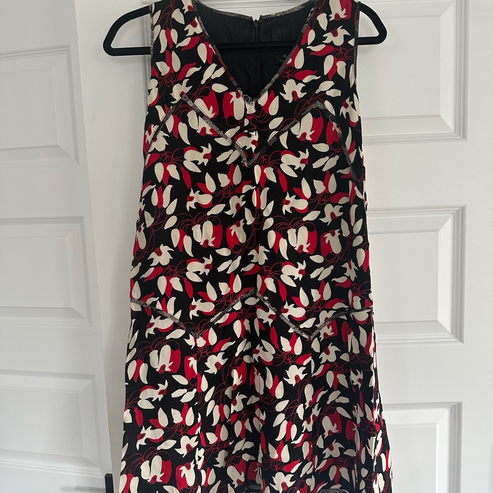 Anna Sui Black and Red Dress